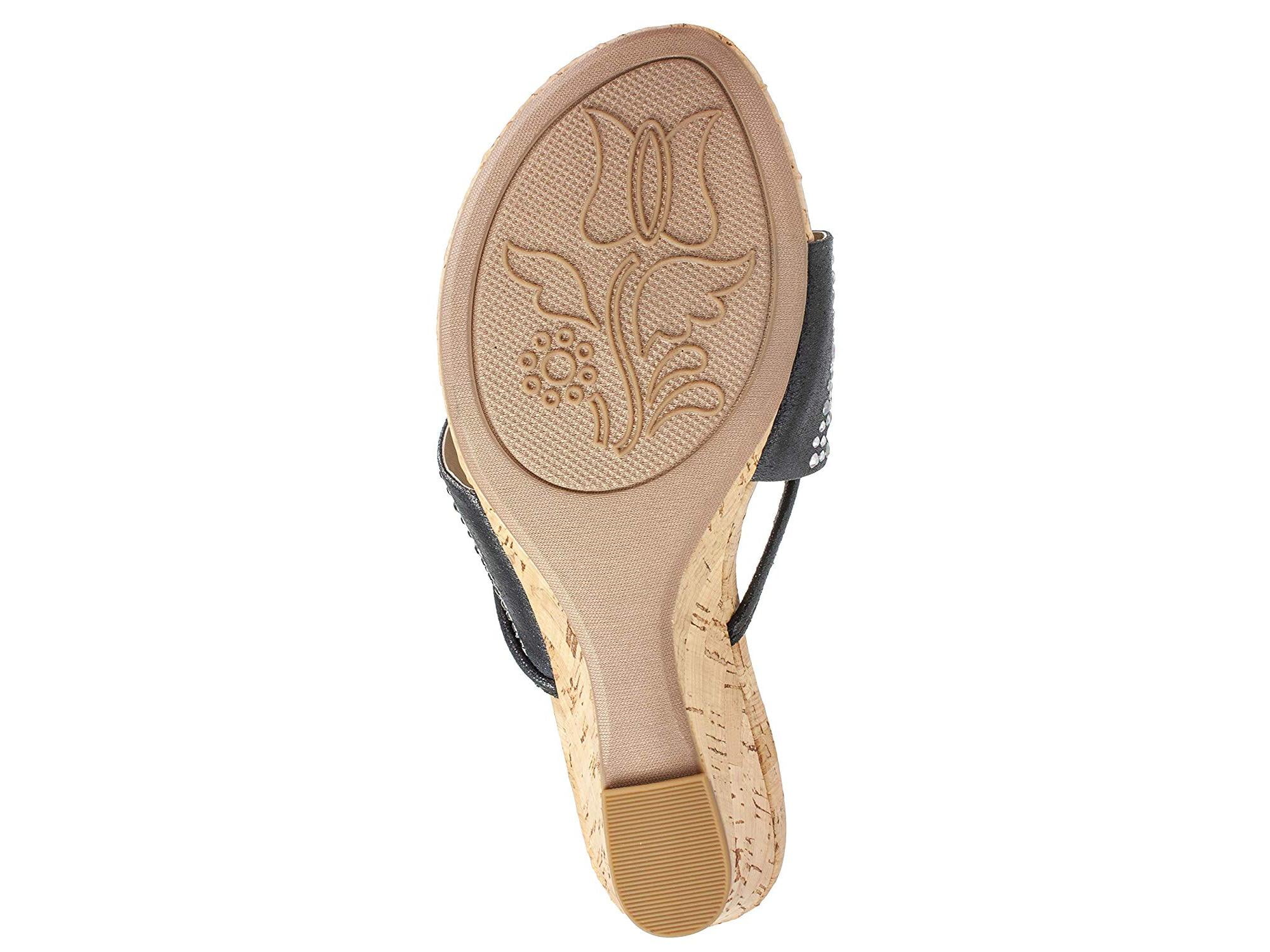 white mountain sparkle sandals