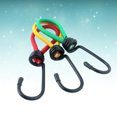 thumbnail image 3 of 3 Unids / set 15 cm Tienda de campaña Ganchos Tienda de campaña al aire libre Cuerda elástica Hebilla Fija Correa vinculante Accesorios de camping (1 rojo y 1 amarillo y 1 verde), 3 of 7