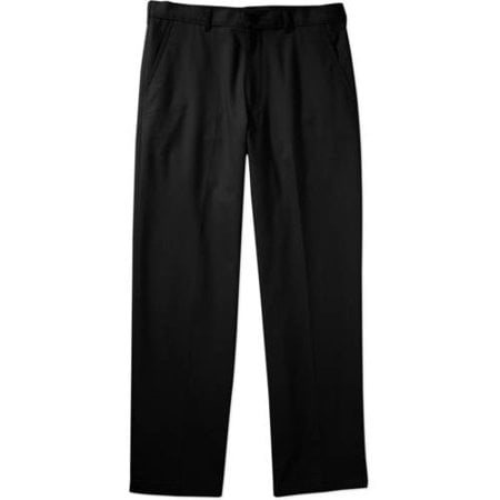 George Men's Flat Front Wrinkle 