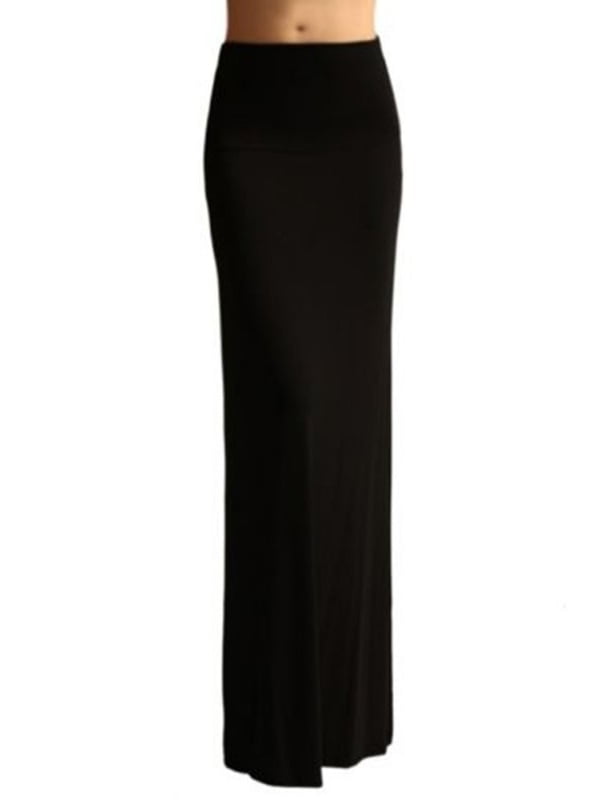 jersey maxi skirt