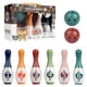 thumbnail image 1 of Bolos Para Niños Que Incluye 6 Bolos Y 2 Bolas Regalo Educativo Temprano Para Juegos De Interior Y Exterior Yuarrent OD012809-00, 1 of 6