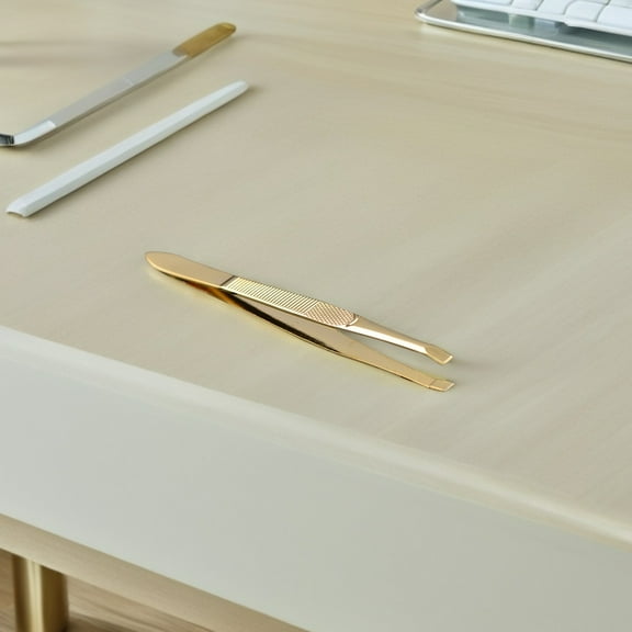 NICEXMAS 9.00X1.20X0.80Cm Eyebrow Tweezers 2Pcs Precision Eyebrow Trimming Versatile Use For Grooming And Travel