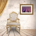 thumbnail image 3 of Zuckerman, Jim 32x23 Gold Ornate Wood Framed with Double Matting Museum Art Print Titled - France, Provence Region Orderly rows of lavender, 3 of 4