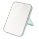 thumbnail image 1 of EeaseMX Espejo de maquillaje portátil, compacto y plegable de escritorio para mujer, de diseño sencillo (verde claro)., 1 of 7