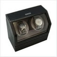 thumbnail image 1 of Leather Heiden Batterie Alimenté Double Montre-Noir Leather, 1 of 1