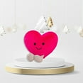 thumbnail image 6 of Valentine's Day Plush Heart Cute Stuffed Toy Soft Doll Throw Pillows Home Decor Kids Birthday Gift, 6 of 8