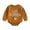 Brown 2, variant on Musuos Baby Spring Fall Rompers 0-24M Halloween Letter Print Long Sleeve Round Neck Bodysuit for Infant Boys Girls Casuall Jumpsuit