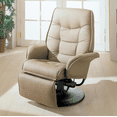 thumbnail image 3 of Swivel Recliner with Flared Arm Beige, 3 of 3