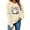 Light Yellow #730, variant on Bovemsi Pullover Sweatshirts for Women Halloween Season Funny Long Sleeve Graphic Crewneck Tops Cute Sweater Spooky Season Sweatshirt