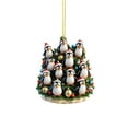 thumbnail image 1 of WIFKLSIIPG Christmas Tree Penguin Acrylic 2D Pendant Christmas Pendant Christmas Tree Shape Penguin Pendant Christmas Acrylic Pendant New Year Pendant, 1 of 4