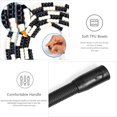 thumbnail image 2 of Cuerda para saltar - Cuerda para saltar con segmento de cuentas suaves - Ajustable para hombres, mujeres y niños Cuerda para saltar sin enredos para entrenamiento, ejercicio, mantenerse en forma, entrenamiento y pérdida de peso Negro Sailing Electrónica, 2 of 6