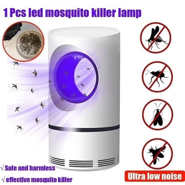Electric Mosquito Killer Lamp Bug Light Night Repeller Zapper Insect Trap Anti 