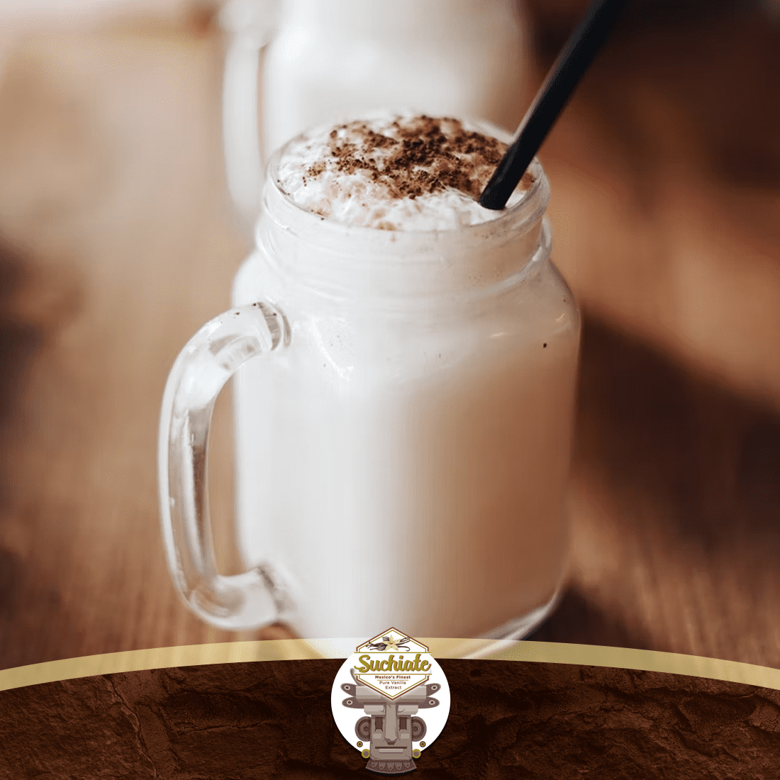 Suchiate Pure Vanilla 16.9oz (500mL) | Mexican Vanilla for Baking and Desserts | Made with Real Vanilla Bean | Vainilla Mexicana