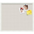 thumbnail image 2 of PinPix 28x24 Custom Cork Bulletin Board Shaded Grey Diamond Poster Board Has a Fabric Style Canvas Finish, Framed in Shaded Grey Diamond, by ArtToFrames (PinPix-373), 2 of 6
