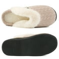 thumbnail image 4 of Ecetana Warm Knit House Slippers for Women Comfy Lined Slippers with Memory Foam, 4 of 7