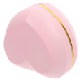 thumbnail image 3 of Creative Heart Shaped Ring Container Scratch Protection for Engagement Pink Plastic Velvet with LED Lighting 1Pack, 3 of 4