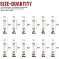 thumbnail image 4 of Fusibles 120 piezas 12 valores Kit surtido de fusibles cerámicos, 10 x 38 mm 500 V 1 A 2 A 3 A 4 A 5 A 6 A 8 A 10 A 16 A 20 A 25 A 32 A Fusibles de tubo con caja de plástico (color: 120 piezas), 4 of 6
