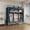 blue, variant on 59 Inch Sturdy Portable Wardrobe Closet, Heavy Duty Steel Frame Clothes Organizer with 3 Hanging Rods, 3 Drawers & 3 Storage Spaces, Easy Assembly, Dust Resistant Fabric Storage for Bedroom