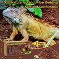 thumbnail image 6 of 2 Pack Compressed Coconut Fiber Substrate - 100% Organic Coconut Fiber Brick Bedding for Reptiles, Natural Coco Husk Substrate Terrarium Bedding for Snake, Hermit Crabs, Frogs, Tortoise, Gecko, 6 of 7