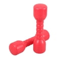 thumbnail image 4 of LOLIPPYY Ensemble d'Haltères Rouges pour Enfants avec Poignée Ronde pour Amélioration des Compétences Motrices 2 Pcs 7.5X2X2in, 4 of 7