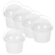 thumbnail image 3 of Popcorn Holder Plastic Popcorn Containers Reusable Home Diy Cinema Retail Stores Food Grade Buckets With Lids 5Set, 3 of 5
