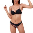 thumbnail image 2 of TIMIFIS Women's Bikini Swimsuit Tie Low Rise Two Piece Bathing Suit, 2 of 6