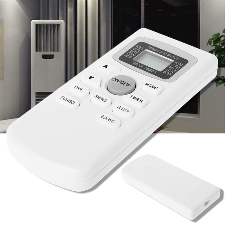 Universal AC Remote Replacement 090F Cordless Remote Control For 9000 ...