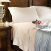 440-Thread Count, Solid Sateen Sheet Set in 100% Egyptian Cotton, Ivory