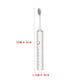 thumbnail image 4 of Cepillos de dientes eléctricos Cepillo de dientes 6 modos de limpieza Cepillo de dientes portátil para adultos de viaje con 4 cabezales de repuesto un cepillo, 4 of 4