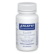 Pure Encapsulations 5-HTP 100 mg - Brain Health, Sleep Regulation & Appetite Support* - 5-Hydroxytryptophan - Gluten Free & Non-GMO - 60 Capsules