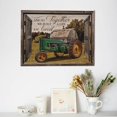 thumbnail image 5 of Farmhouse Wall Art Vintage Tractor Canvas Painting Barn Pictures Wall Decor Framed Posters Home For Living Room Bedroom Bathroom Decoration 12x16inch, 5 of 6