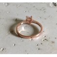 thumbnail image 4 of HeartsAndYou 1.4ct Heart Cut Moissanite Engagement Ring for Women Accents Solitaire 18k Rose Gold Over Silver, 4 of 9