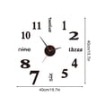 thumbnail image 4 of Reloj de pared digital, reloj con pegatinas personalizadas, reloj DIY cómodo, pantalla silenciosa, reloj decorativo para sala de estar y dormitorio, pegatinas de pared personalizables,, 4 of 6