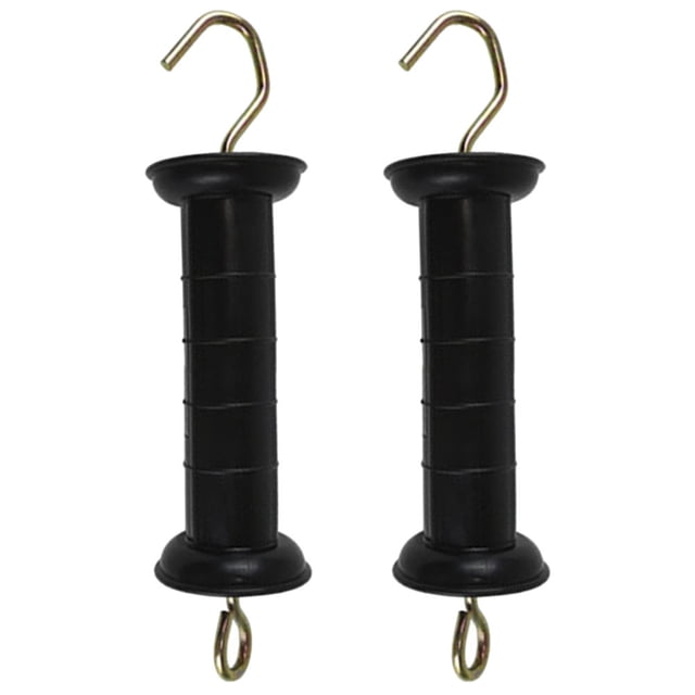 KAKOWELY 2pcs Insulated Fence Handles Plastic Gate Handle Electric Fence Gate Handles,9.84"X2.36"X2.36"