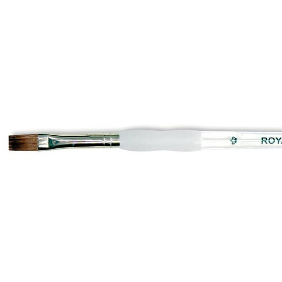 Royal & Langnickel(R) Soft-Grip Pure Sable Bright Brush-Size 8