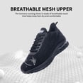 thumbnail image 5 of JOYFON Women Running Shoes Tennis Athletic Sneakers Air Cushioned Non Slip Lightweight Walking Shoes BackGray Size 8.5, 5 of 7