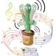 thumbnail image 5 of Cactus Bailarin, Cactus Parlante Que Habla y Repite lo Que Dices, Cactus con 120 Canciones, Juguete con Sonido, Peluche para Niños y Niñas Divertido y Educativo, 5 of 5