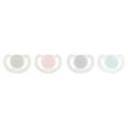 thumbnail image 4 of Parent's Choice Vent Pacifier, Girl, Newborn, 0+ Month, Pink & Purple, 2 pk, 4 of 7