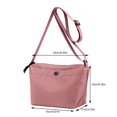 thumbnail image 4 of MUSOIE Crossbody Bags for Women Small Shoulder Bag Nylon Purse Lightweight Zipper Bucket Bag, 4 of 5