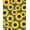 Yellow, Pattern 2, variant on ODIKA 5x7 Machine Washable Non-Slip Area Rug, Cheerful Sunburst Medallion with Radiating Ray Details High Traffic Rug, Yellow, 703380