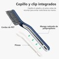 thumbnail image 2 of Yanlin 4PCS Cepillo para Baño, Escobilla de Inodoro Multifunción Cerdas Duras, Cepillo Limpir de Hendiduras en Forma de V con Pinza, Herramienta de Limpieza para Baños y Cocinas, 2 of 3
