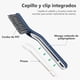 thumbnail image 2 of Yanlin 4PCS Cepillo para Baño, Escobilla de Inodoro Multifunción Cerdas Duras, Cepillo Limpir de Hendiduras en Forma de V con Pinza, Herramienta de Limpieza para Baños y Cocinas, 2 of 3