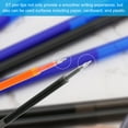 thumbnail image 3 of Recargas de bolígrafos de gel borrables Uxcell, 24 piezas de recargas de bolígrafos de tinta de gel, bolígrafo de clic a presión de punta fina de 0.5 mm, naranja, 3 of 6