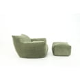 thumbnail image 5 of Jopath Bean Bag Chair with Footstool, Oversized Comfy Beanbag Living Room Lazy Sofa, Floor Sofa for Gaming Reading Living Room Bedroom Green, 5 of 9