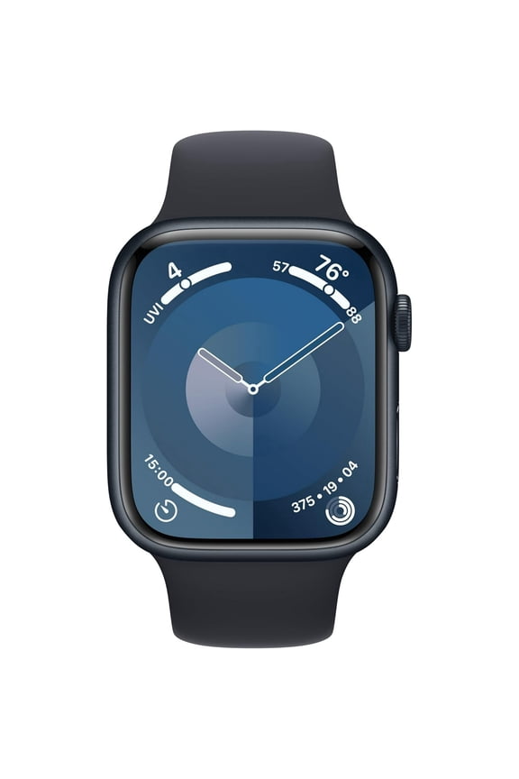 Restored Apple Watch Series 9 (GPS ,41mm) - Midnight Aluminum Case - Midnight Sport Band (Refurbished)
