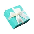 thumbnail image 1 of Hioecau Square Gift Box with Ribbon Bow Bridesmaid Wedding Birthday Present Wrapping Box with Lid Jewelry Packaging Box, 1 of 8