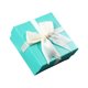 thumbnail image 1 of Caja de regalo cuadrada con lazo de cinta para dama de honor, boda, cumpleaños, regalo con tapa, embalaje portátil para joyas., 1 of 8