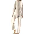 thumbnail image 7 of Cavosen Women's Pajamas Button down with Pocket 2 Piece Outfit Sets Long Pants Long Sleeve Tops Homewear Striped Sleepwear Lightweight Baggy Nightwear Fall Winter Clothes, 7 of 7