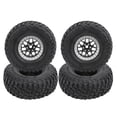 thumbnail image 2 of RC Car Tire, Compact Portable 1/10 RC Tire Practical  for Rc Car for Model Car Black,Red,Silver, 2 of 7