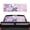 Cherry Blossom Panda Design, variant on Psesaysky Hooded Skull Truck Rear Window Decal 66.9 x 22.4 Inches, One-Way Perforated Vinyl, Waterproof Rear Window Decal, Strong Adhesive for SUV and Pickup